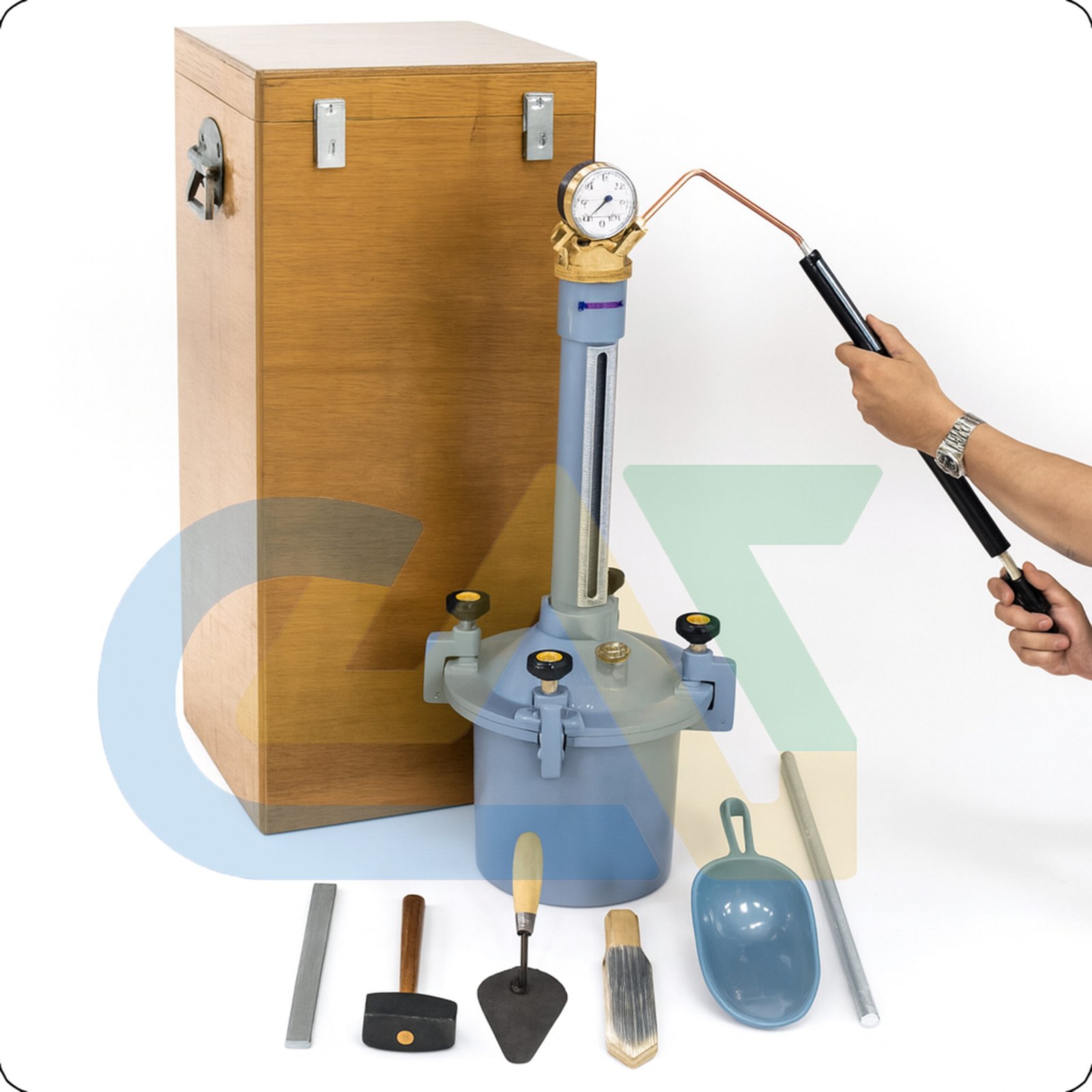 Air Content of Fresh Mixed Concrete - Alat uji kandungan udara beton segar