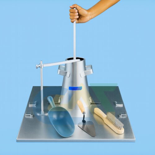 Slump Test Set - for Concrete Workability