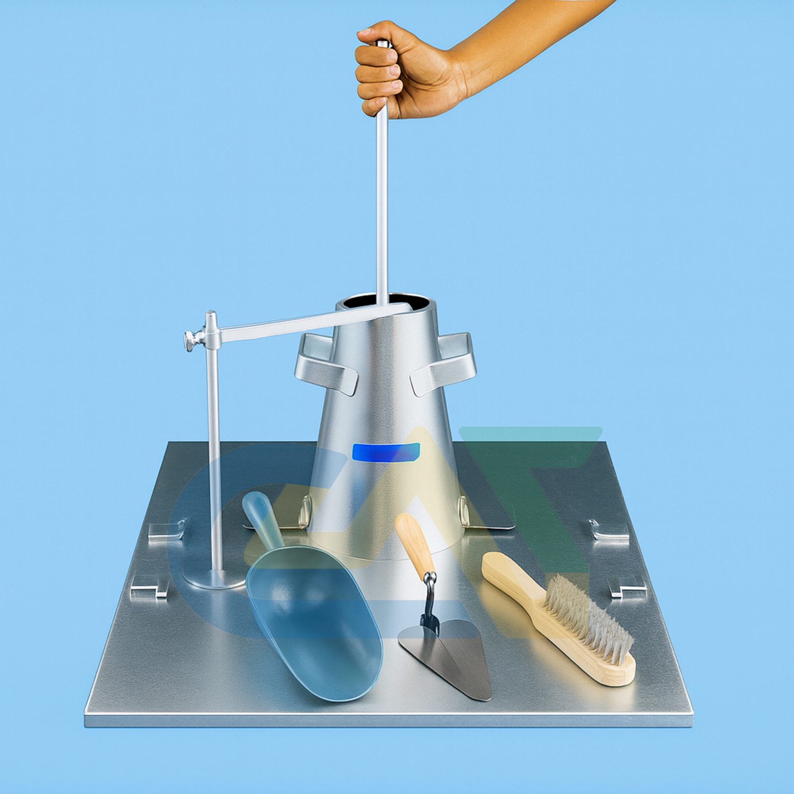 Slump Test Set - for Concrete Workability
